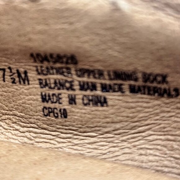 Sofft Brown Suede Patent Leather Mary Jane Pumps 7.5 - Picture 10 of 10